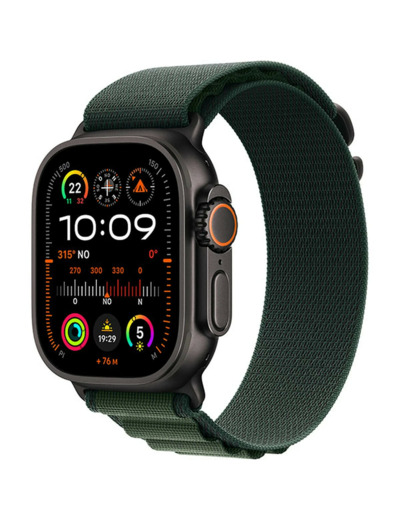 APPLE Watch Ultra 2 49mm boitier titane noir GPS + Cellular - Neuf