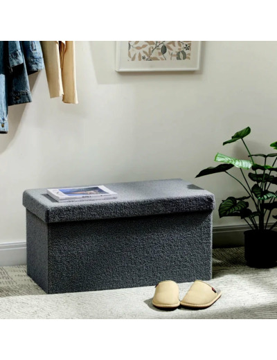 Banc Coffre de Rangement -  76x37cm