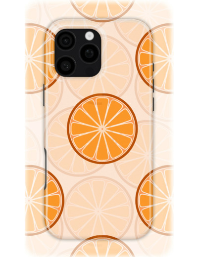 Orange Oasis | Coque de téléphone 3D 2en1 Ultra-résistante