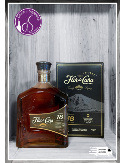 FLOR DE CANA 18 ANS 40%