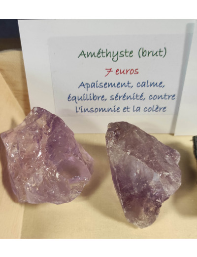 Améthyste (brut)