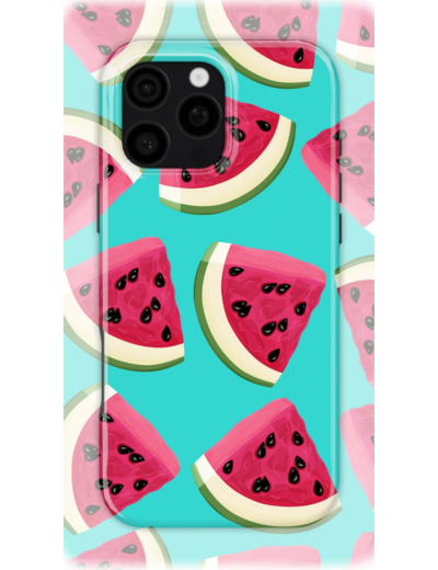 Watermelon Art | Coque de téléphone 3D 2en1 Ultra-résistante