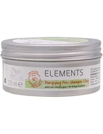 Pré-shampoing purifiant à l'argile Purifying Elements Wella 225