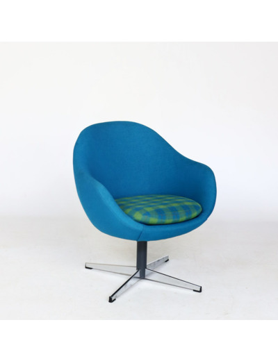 Fauteuil pivotant années 60