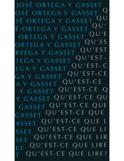 QU'EST-CE QUE LIRE ?