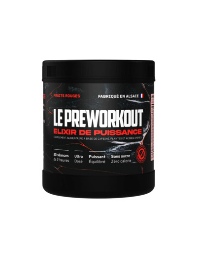 LE PREWORKOUT ELIXIR DE PUISSANCE 396G