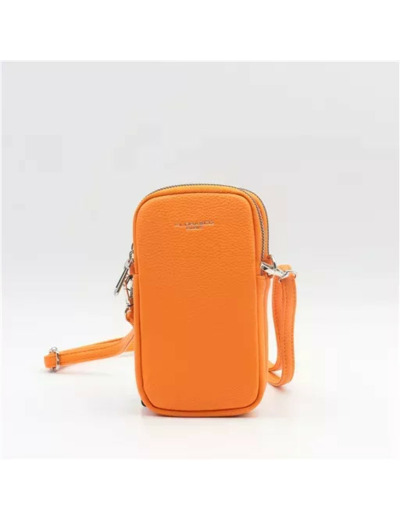 P420- Pochette Téléphone Flora & Co (orange)