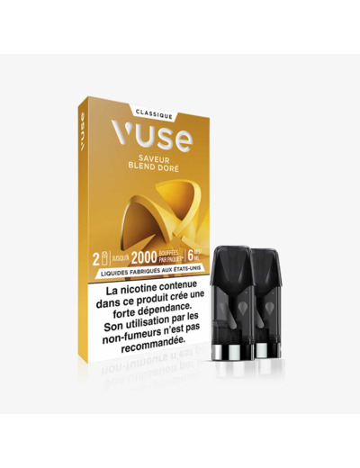 2 pods saveur Blend Doré - 10mg/ml
