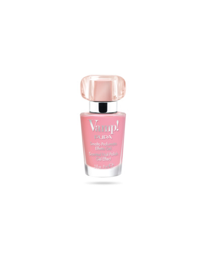 PUPA Vamp! Vernis parfumé effet gel à la fragrance rose N°107 9 ml