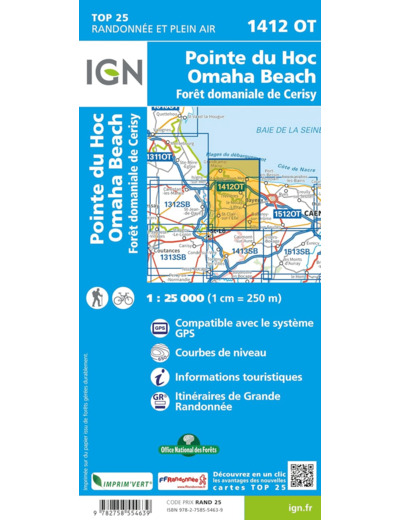 1412OT POINTE DU HOC - OMAHA BEACH FORET DOMANIALE DE CERISY