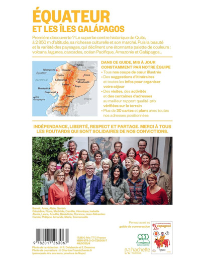 GUIDE DU ROUTARD EQUATEUR ET GALAPAGOS 2024/25