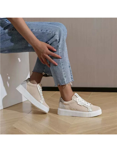 R407- Basket Moow Creepers (T36-T41) (beige)