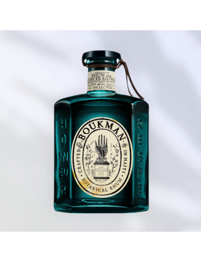 Rhum Boukman Botanical – Clairin Haïtien Infusé – Écorces & Épices Naturelles – 45 % – 70 cl