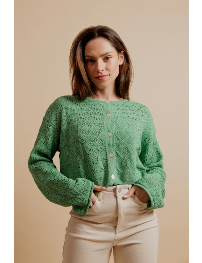 Aubin - Gilet Vert