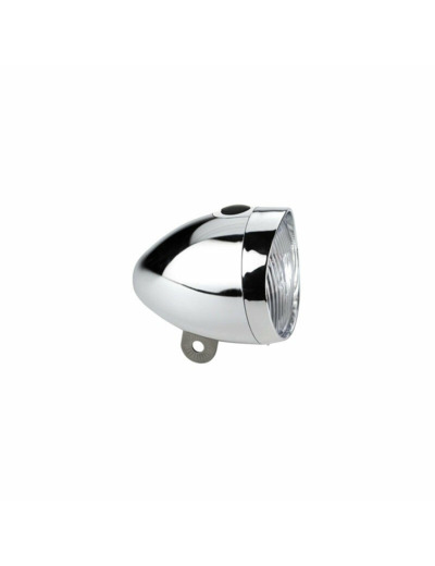 BRN - Lot de 6 Lampes avant à piles 3 Led - Chrome
