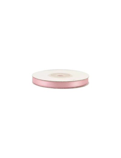 Ruban satin vieux rose 158 Largeur 6 mm