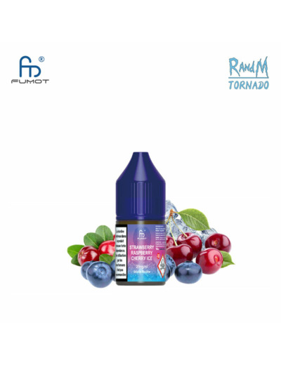 Strawberry Raspberry Cherry Ice - RandM - 10ml | sels de nicotine 20mg/ml