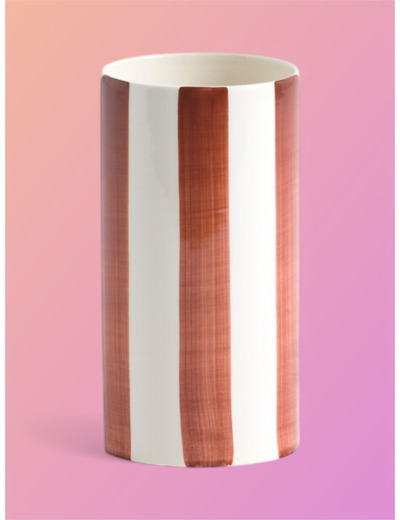 Vase à rayure