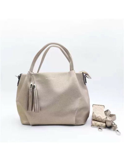 P444- Petit Sac Anses et Bandoulières (doré)