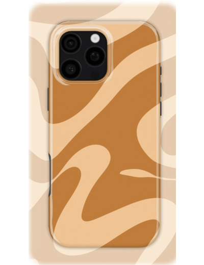 Caramel Dunes | Coque de téléphone 3D 2en1 Ultra-résistante