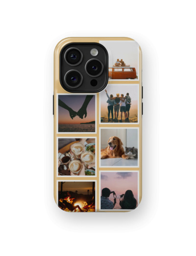 Snapshot Gallery - Yellow | Coque de téléphone 3D 2en1 Ultra-résistante