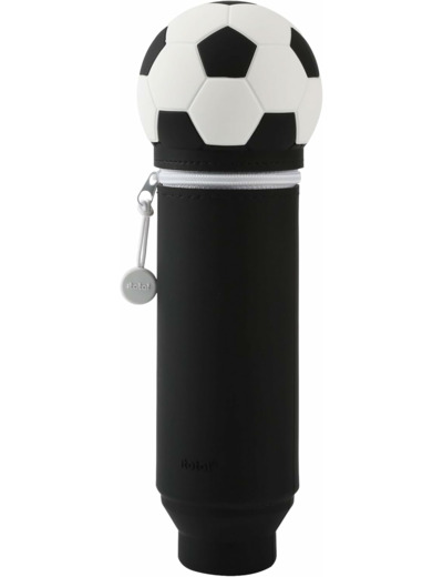 I-TOTAL® - Trousse en Silicone Souple pour l'École, Extensible avec Forme Profilée Football