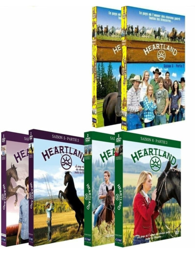 Coffret DVD - Heartland - Intégrale des saisons 3 - 5 - 6 (18 DVD) - (Edition Française)