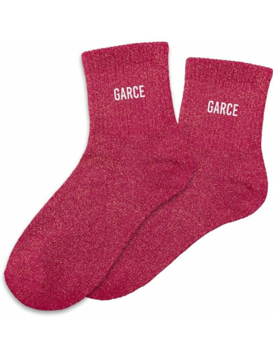 STC Chaussettes paillettes garce