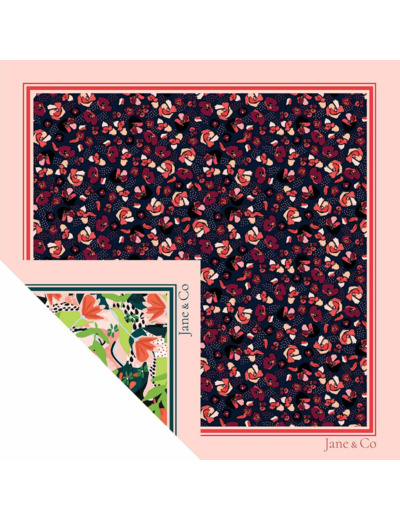 Jane&Co - Foulard 60cm Garance&Camille