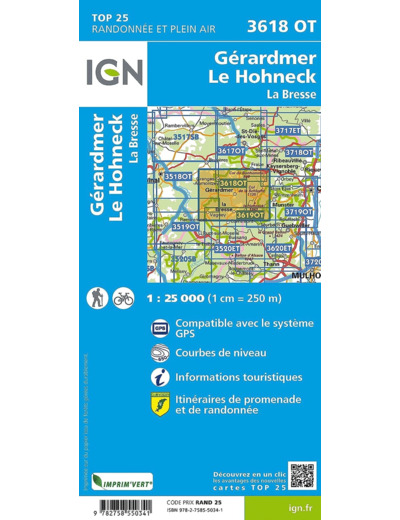 3618OT GERARDMER - LE HOHNECK LA BRESSE