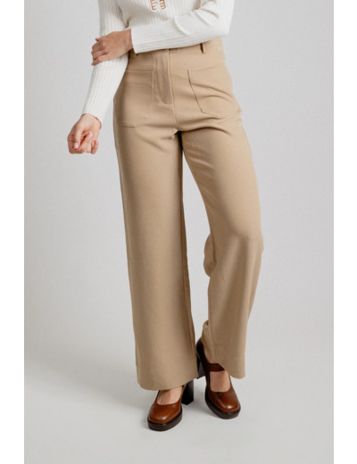 Cary - Pantalon Beige