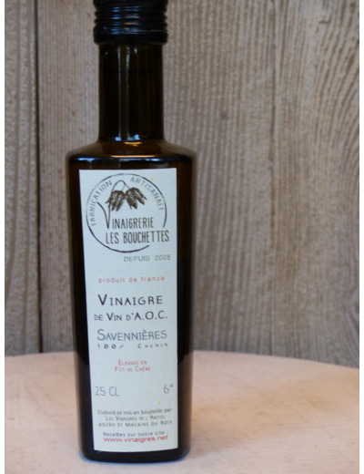 Vinaigre de vin d'A.O.C. Savennières (25cl)