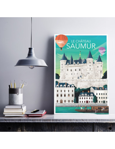 Affiche Château de Saumur