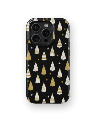 Golden Pines | Coque de téléphone 3D 2en1 Ultra-résistante