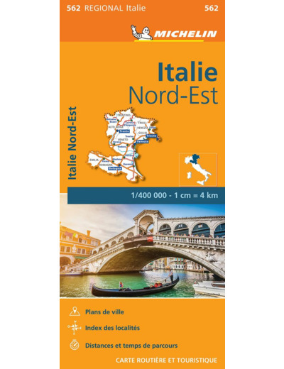 CARTE REGIONALE EUROPE - CARTE REGIONALE ITALIE NORD-EST