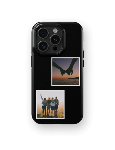 Twin Memories - Black | Coque de téléphone 3D 2en1 Ultra-résistante