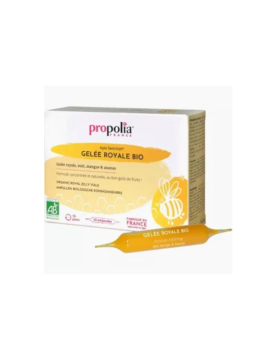 Ampoules de Gelée Royale Bio