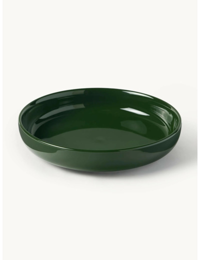 Assiette creuse en porcelaine Nessa