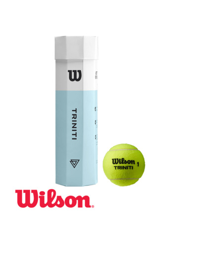 TUBE 4 BALLES Wilson TRINITI