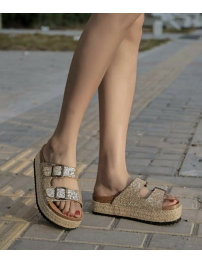 Sandales gold - Amel - Findlay