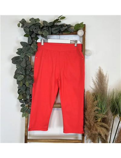 T618- Tregging Court taille haute (T1-T6) (corail)