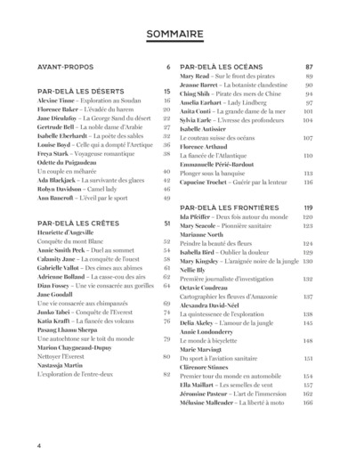 UNE HISTOIRE DES GRANDES EXPLORATRICES