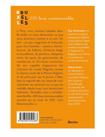 BRUXELLES - 200 LIEUX INCONTOURNABLES