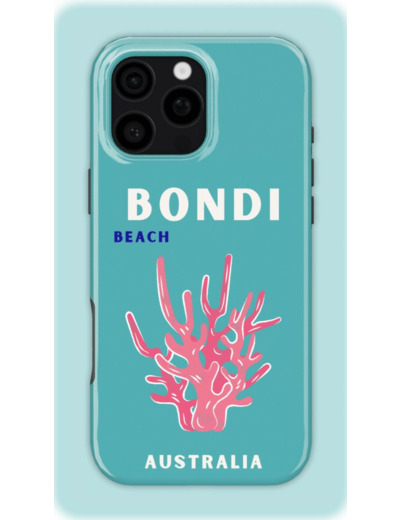 Bondi Beach Case | Coque de téléphone 3D 2en1 Ultra-résistante