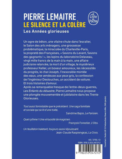 LE SILENCE ET LA COLERE