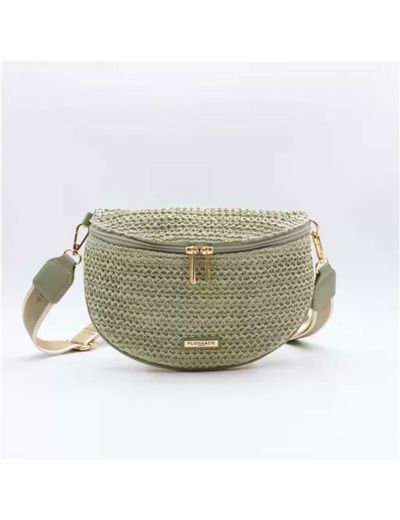 P408- Banane Paille Flora & Co (vert céladon)