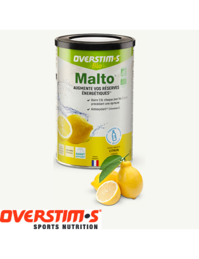 OVERSTIM.S MALTO BIO Citron