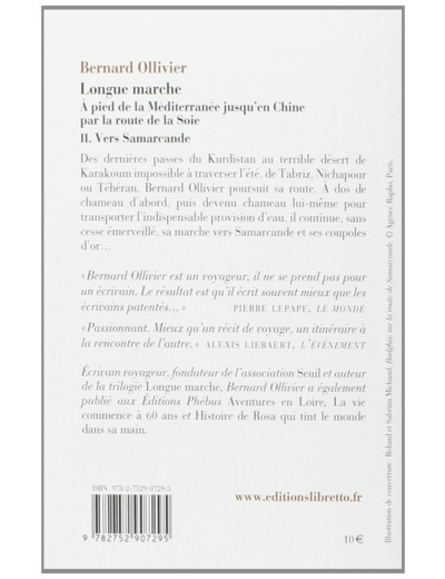 LONGUE MARCHE T2 VERS SAMARCANDE - VOL02 - JUSQU'EN CHINE PAR LA ROUTE DE LA SOIE