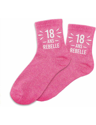 STC Chaussettes paillettes 18 ans