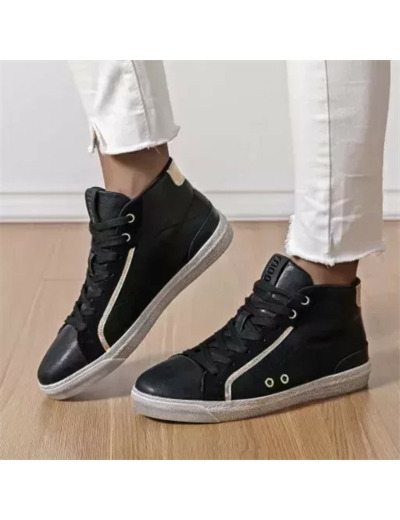 R520- Sneakers Montante Moow (T36-T41) (noir)